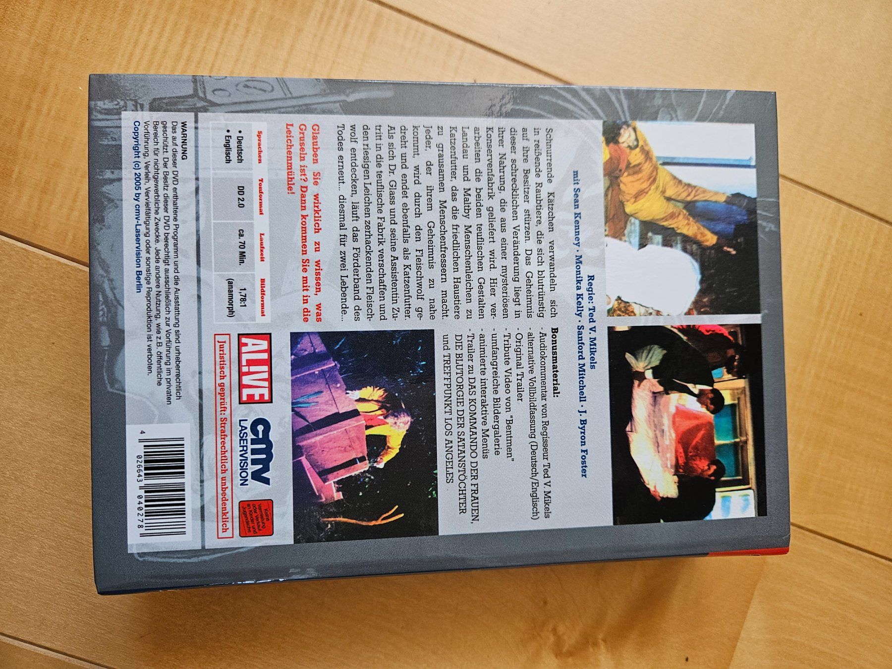 Tutti i DVDs: Die Leichenmühle -  kleine Hartbox - CMV Laservision – Usato da Wildberg venduto da Reunionevents 1