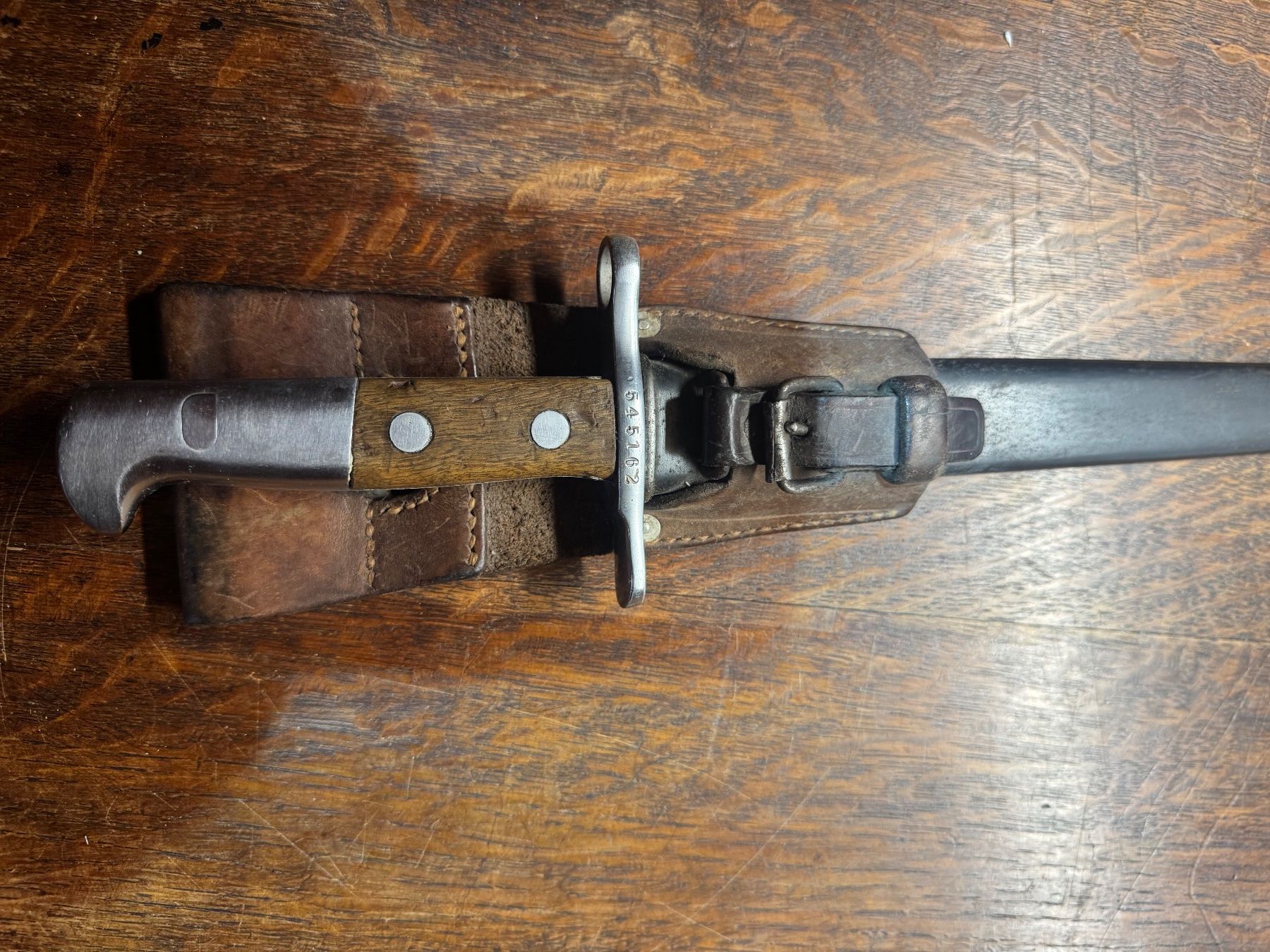 Schweizer Armee Armi bianche: Schweizer Bajonett Modell 1918 – Usato da Willisau venduto da Marbu71 1