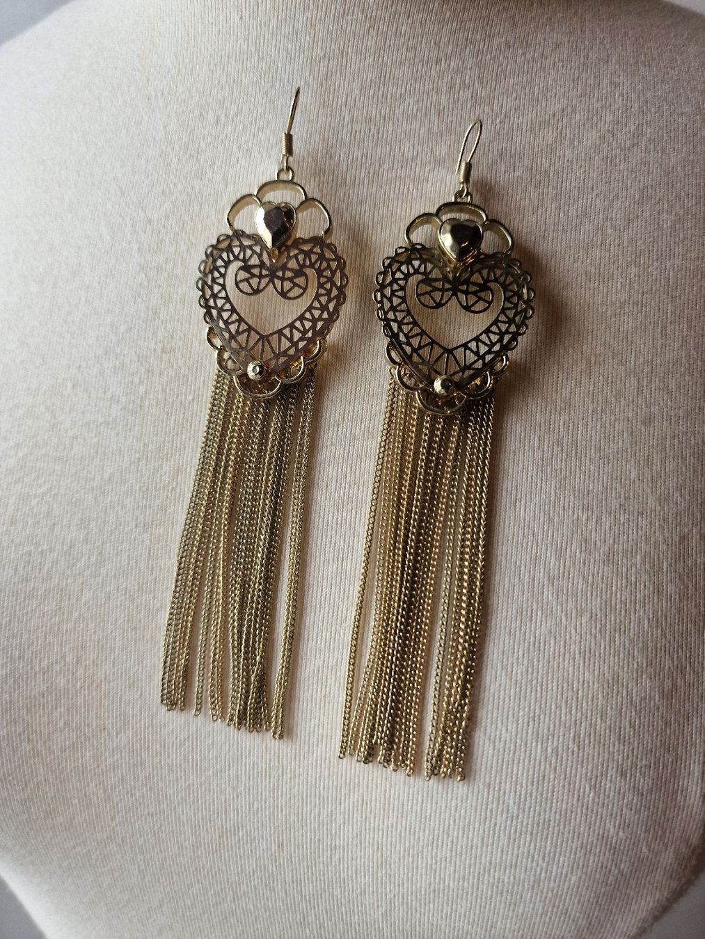Orecchini pendenti & Orecchini a lobo: Boucles d'oreilles dorées – Usato da Perly venduto da dayna_46 1
