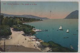 Ouchy-Lausanne - Les Quais et le Port