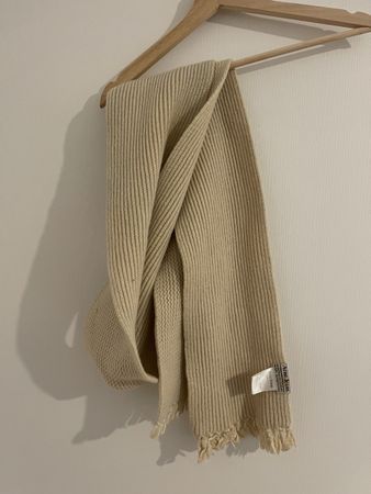 Vintage Acne Studios LambsWollschal Beige, Top!
