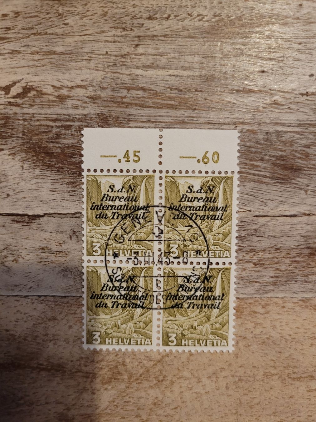 Alle Briefmarken: Helvetia 1936Landschaften – Gebraucht aus Inwil von Flower2325