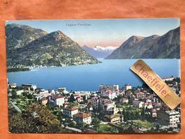  Lugano-Paradiso, datiert 1919, Rarität