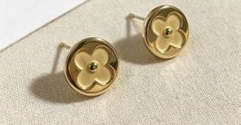 Boucles d’oreilles en acier inoxydable 