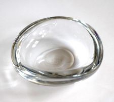Antike Glasschale Schale Poche-Vide  Aschenbecher