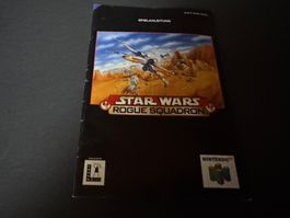 ANLEITUNG FÜR STAR WARS ROGUE SQUADRON NINTENDO 64