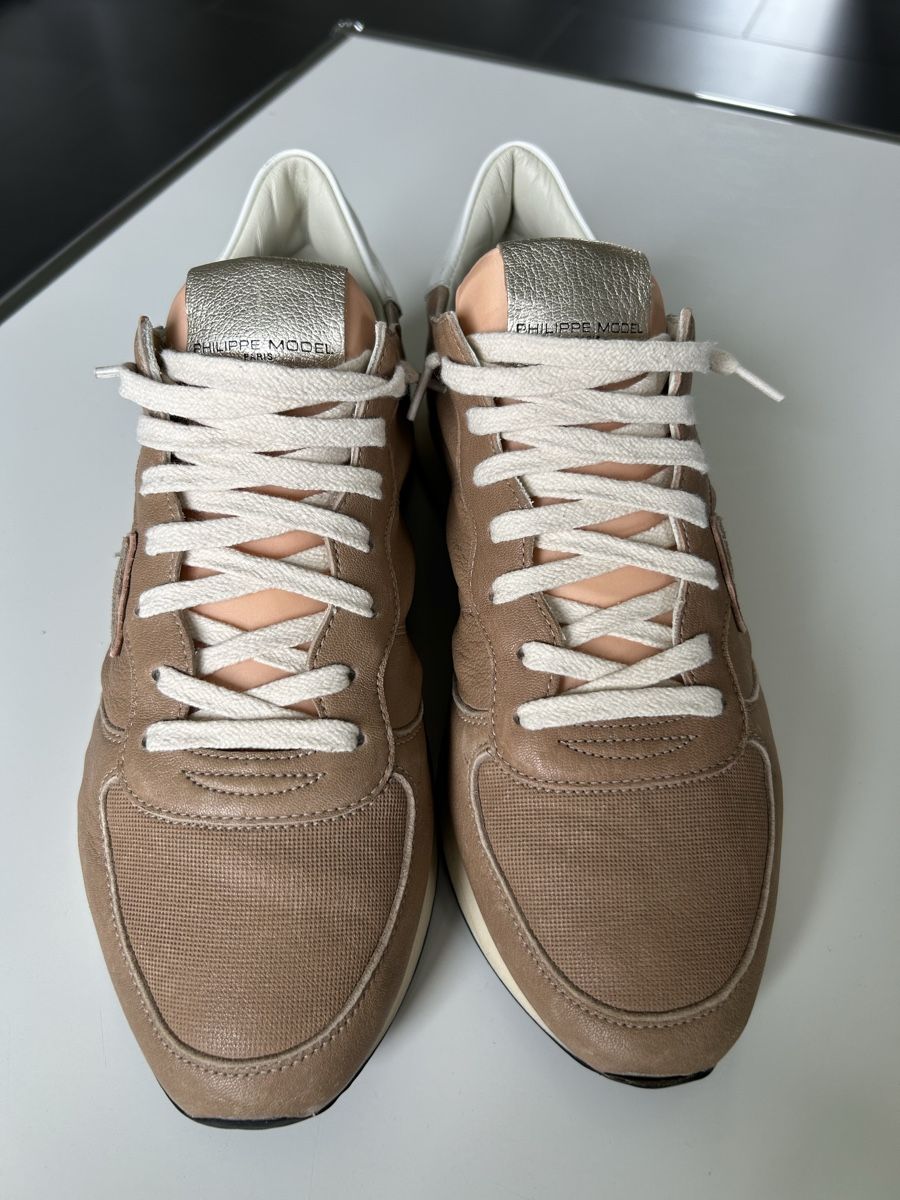 Scarpe da donna: Philippe Model Sneaker Damen 41 beige hellbraun – Usato da Basel venduto da kitu 2