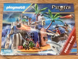 Playmobil Pirates 70556 Schatzinsel mit viel Zubehör