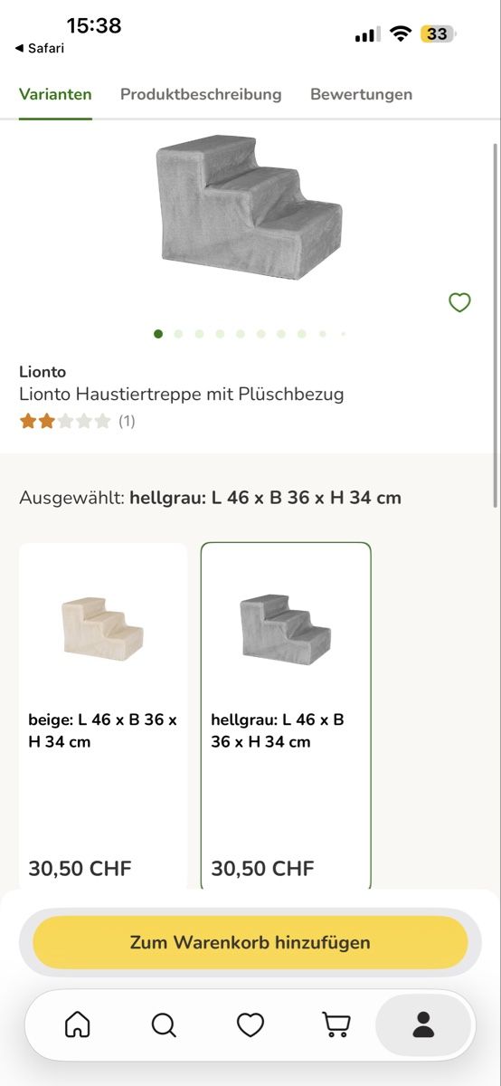 Escaliers: Hundetreppe neu! – Neuf avec emballage d'origine à Villmergen par Dora123