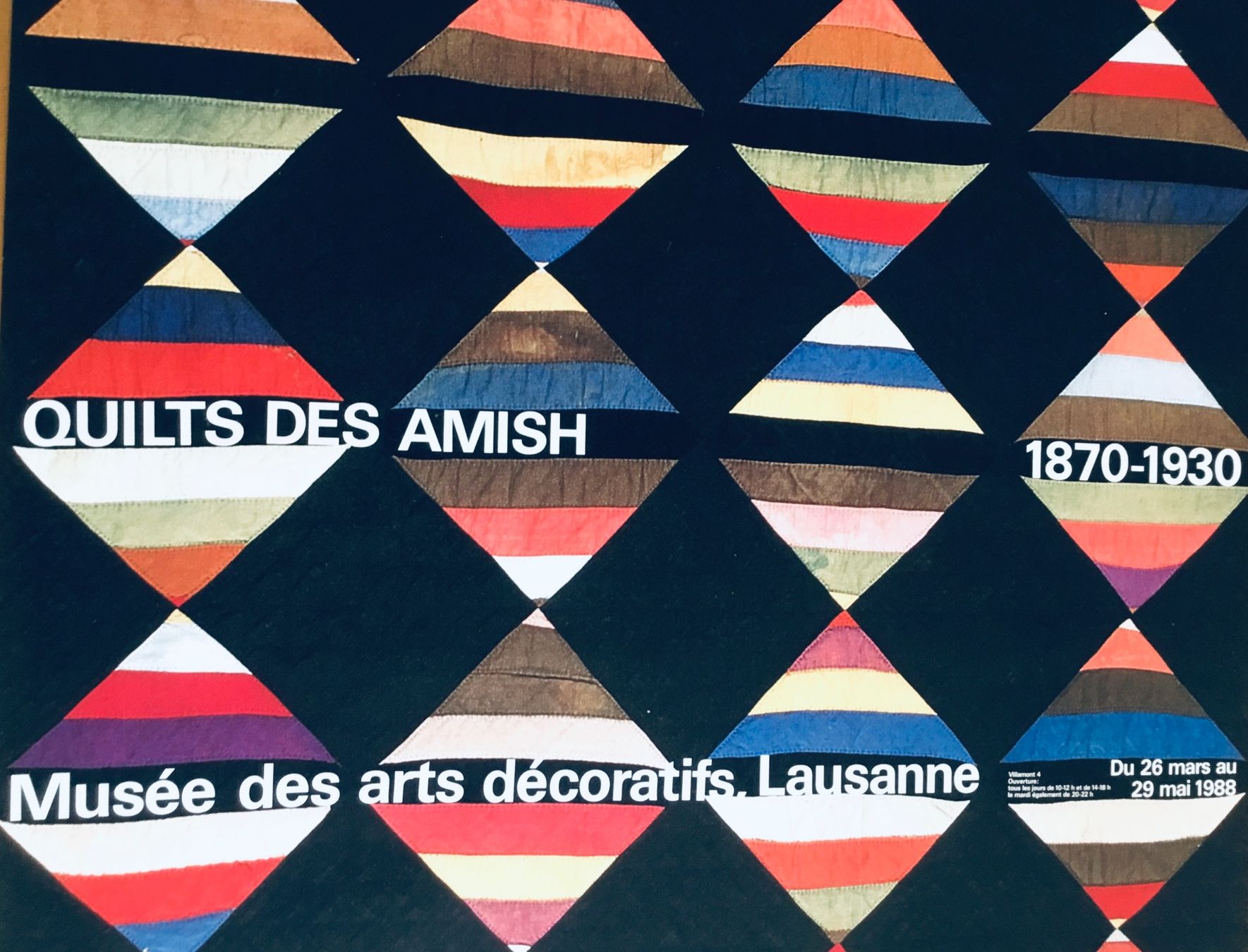 Posters & Illustrations: Quilts des Amish 1870-1930 – D'occasion à Horgen par Valibelle2019 1