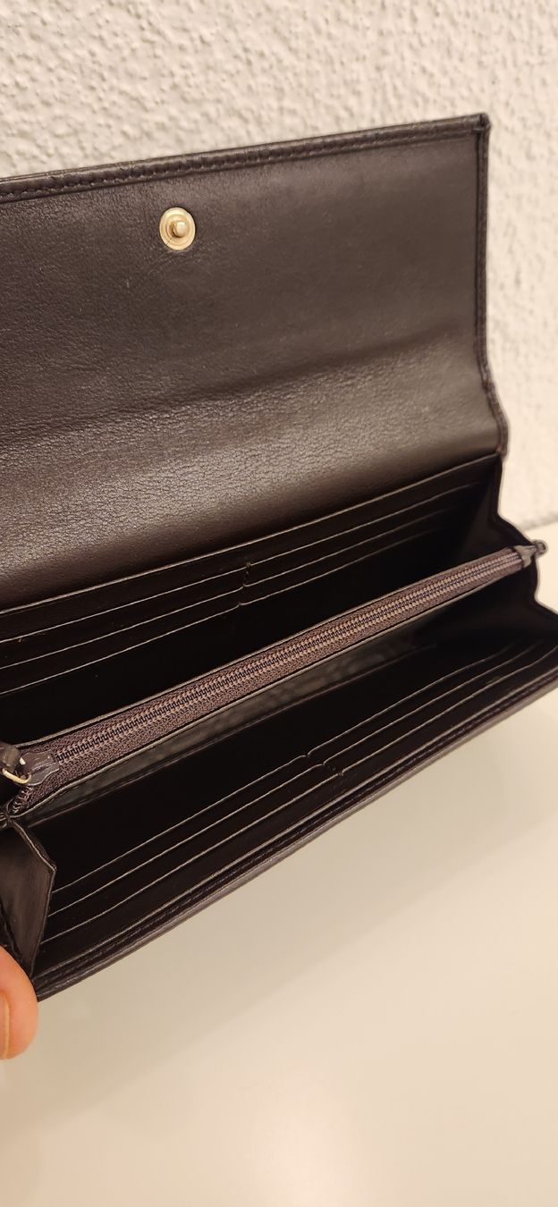 Gucci Portafogli: Gucci Portemonnaie Dunkelbraun – Usato da Wollerau venduto da CH8832 3