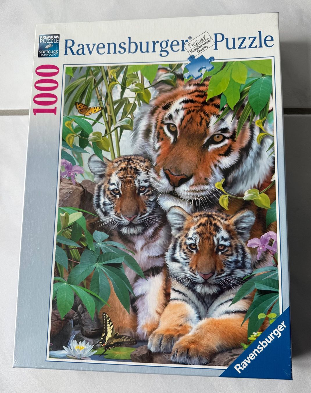 Ravensburger Puzzle: 1000 Ravensburger Puzzle TIGER – Usato da Oberbipp venduto da annegret05