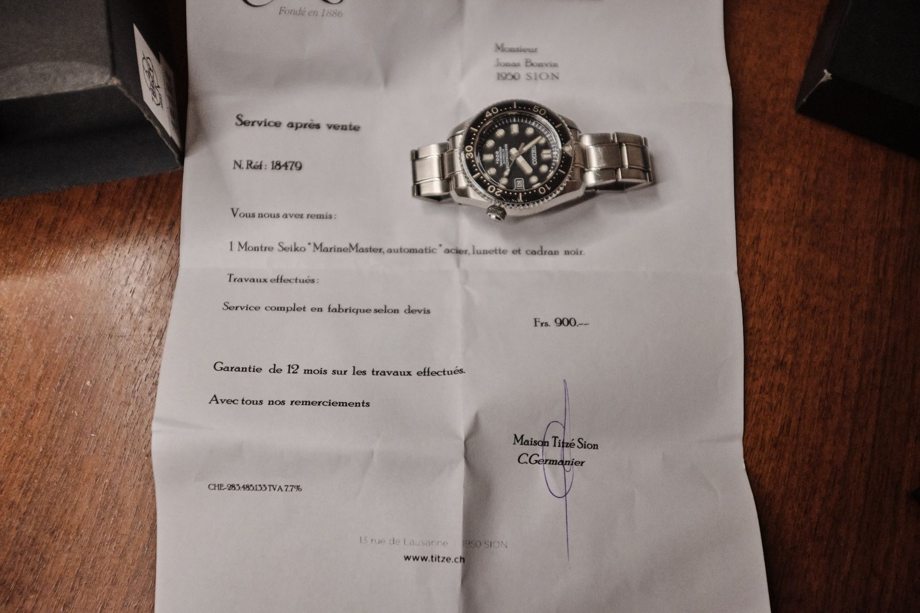 Seiko Montres: Seiko Marinemaster SBDX017 - Serviced 2023 – D'occasion à Vex par ZadyG 8
