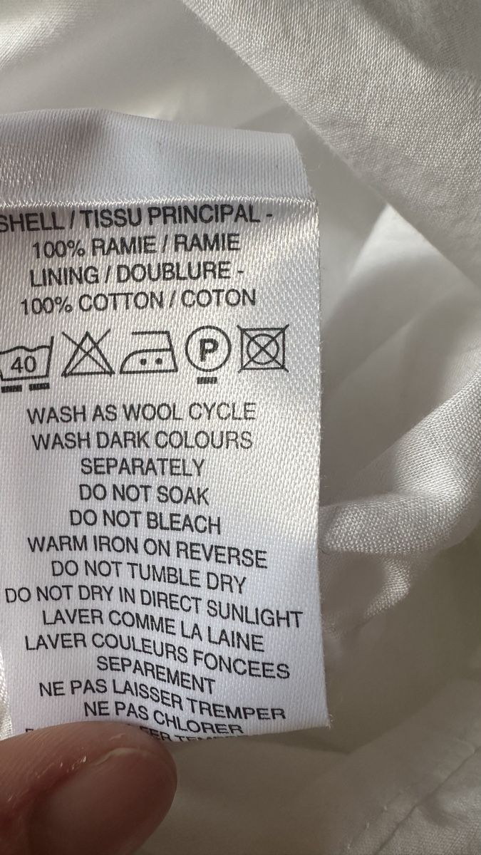 Completi & Tailleur: Ensemble jupe et chemisier blanc taille 38 lin  – Nuovo (secondo la descrizione) da Vuippens venduto da ale_6gkb 7