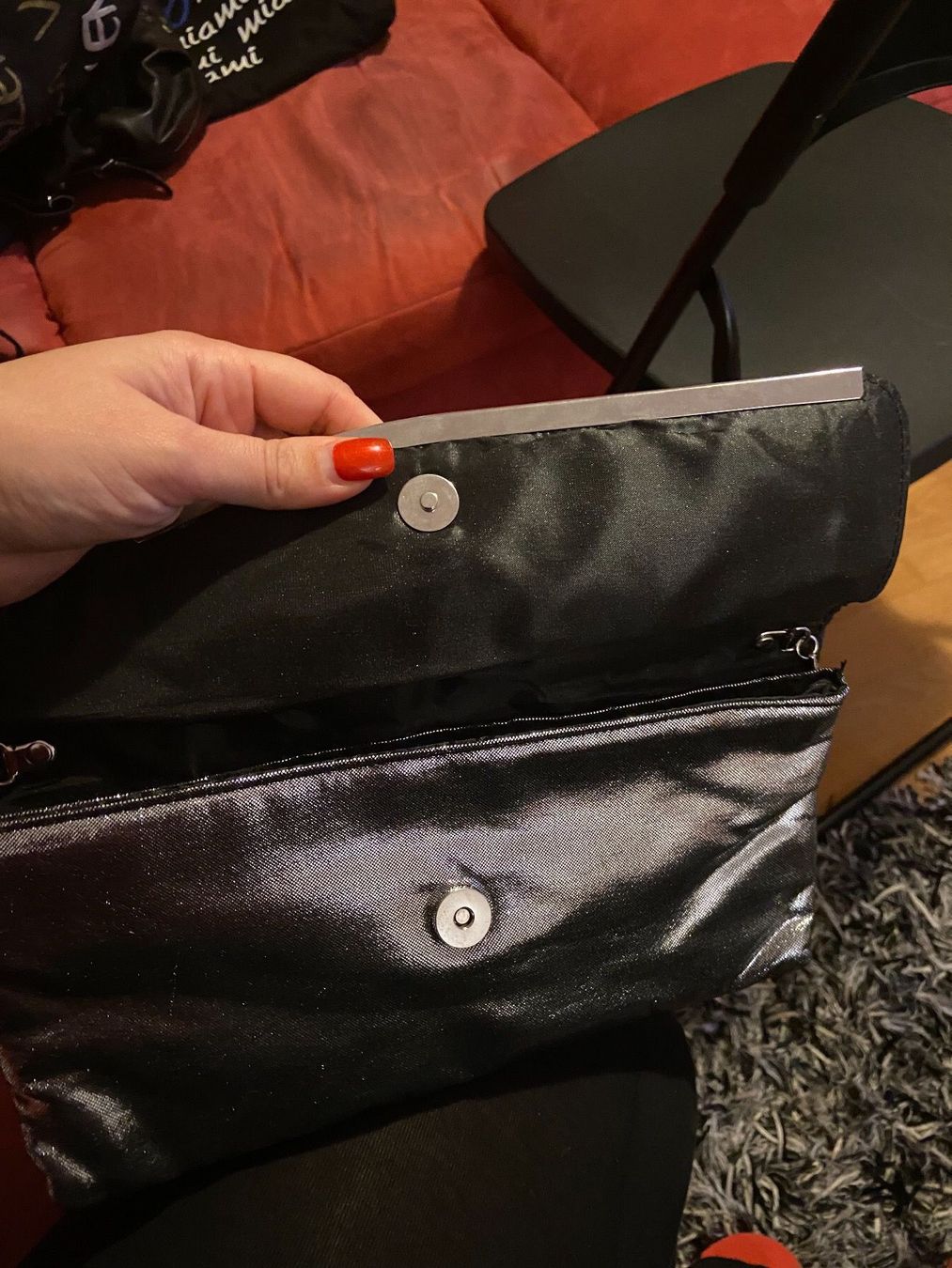 Taschen für Damen: Abend Handtasche glänzend – Gebraucht aus Meilen von gio_xlz7 1