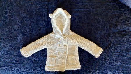 Baby warm jacket, size 18m