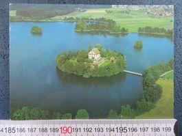 MAUENSEE SCHLOSS INSEL FLUGAUFNAHME AEROPHOTO HELI LU AK