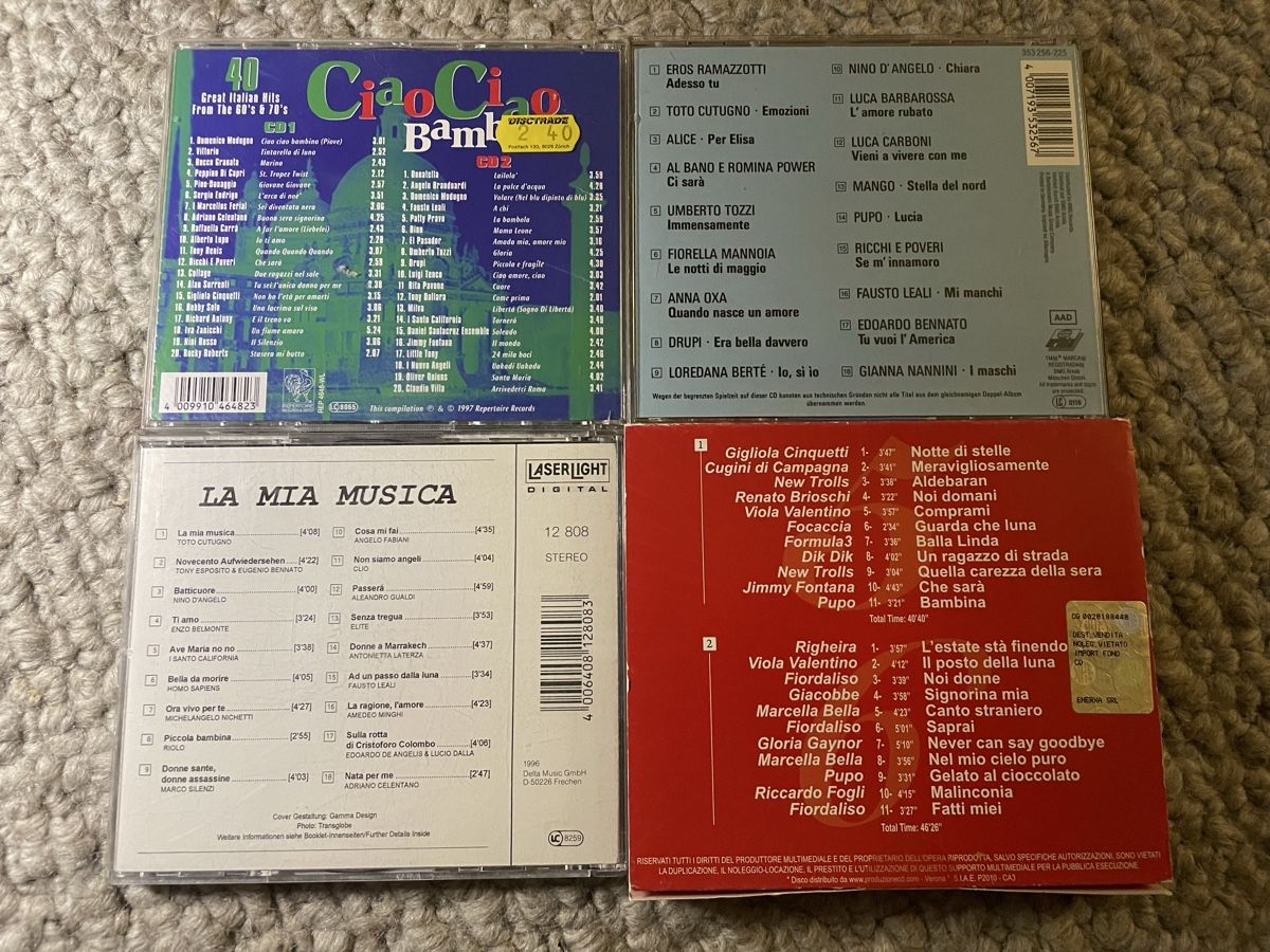 CD: 4x Italo Hits – Usato da Reinach AG venduto da trigger7811 2