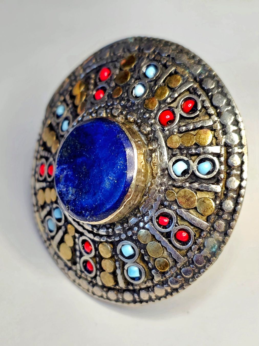 Bagues: Grosser Fingerring mit Lapis – Neuf (Voir description) à Zürich par Benedikt21 7
