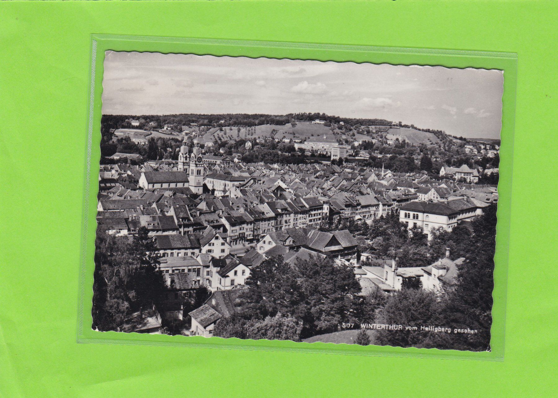 Ansichtskarten: Winterthur – Gebraucht aus St. Peterzell von neckertal