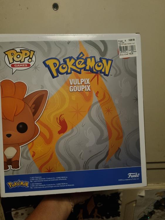 Funko Pop! Games Pokémon XXL - Vulpix Goupix - 599 - Vinyl  Figure