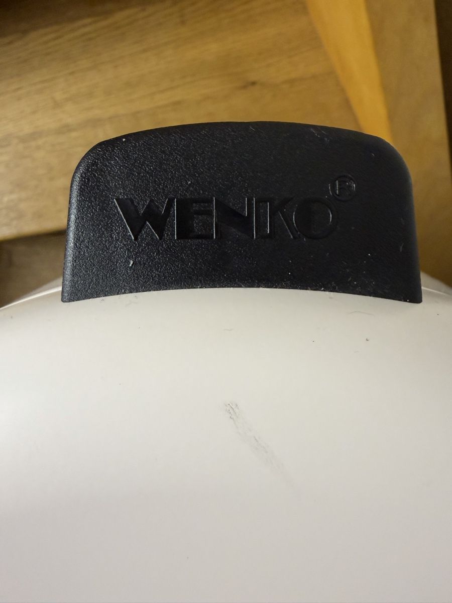 Wenko Cestini per rifiuti: Wenko Leman Abfalleimer 30 L weiss – Usato da Gerlikon venduto da smshb94 3