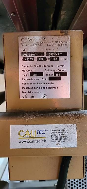 Seghe: GEBA Brennholzfräse – Usato da Zug venduto da Murijan 2