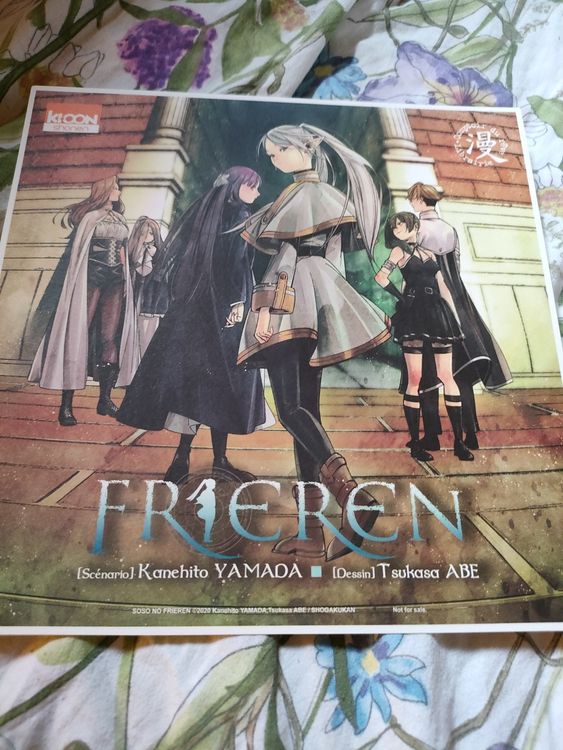 Frieren tome 1 à 7. tome 1 et 5 collector