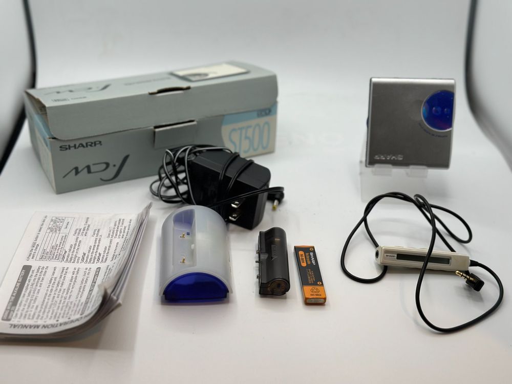 Sharp MD-ST500-A JAPAN Minidisc Reader Lecteur WITH PROBLEME (Defekt ...