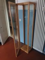 70er Jahre Vitrine (Holz/Glas)
