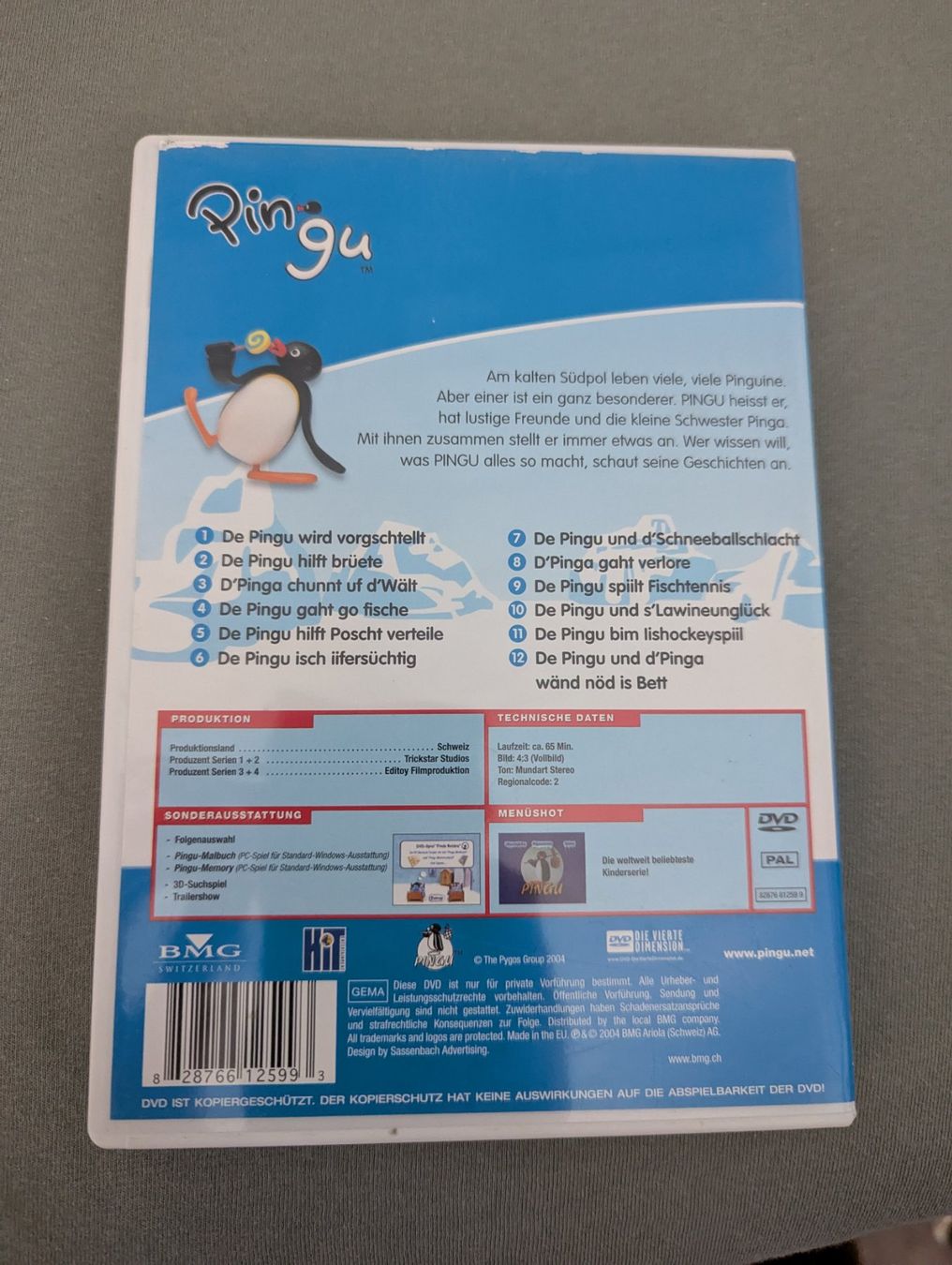 Tutti i DVDs: Pingu S'Bescht 1 - DVD – Usato da Hünenberg See venduto da SpecialEditionGaming 1