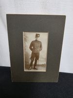 Antikes Foto eines Offiziers, Vintage Portrait, Rarität