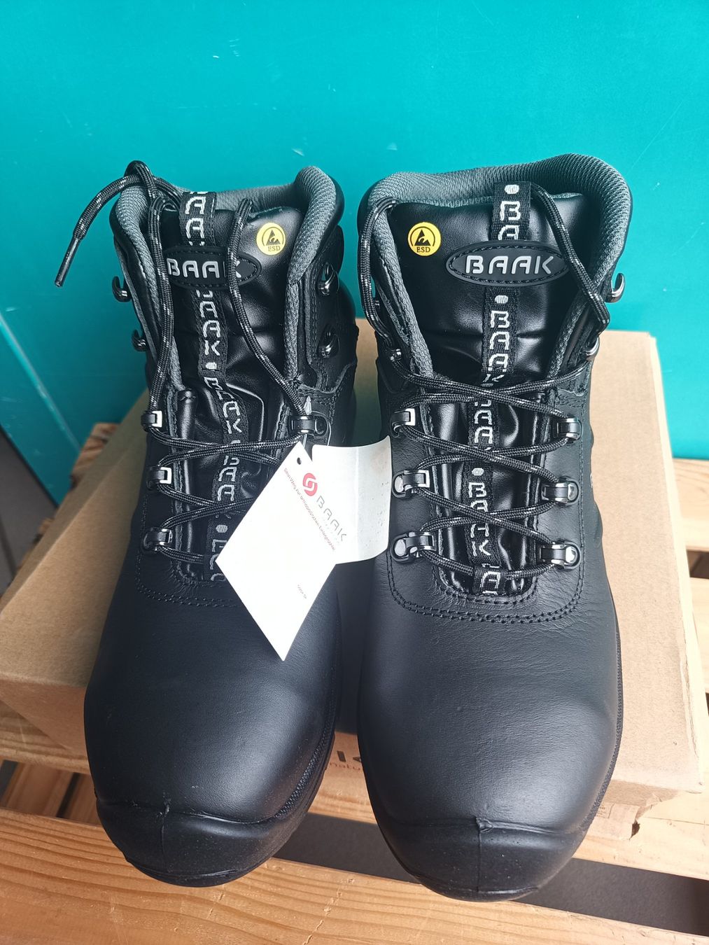 Scarpe da uomo: Baak Sicherheitsschuhe S3 SRC ESD 41 – Nuovo e nell'imballaggio originale da Oberegg venduto da 19franzi94