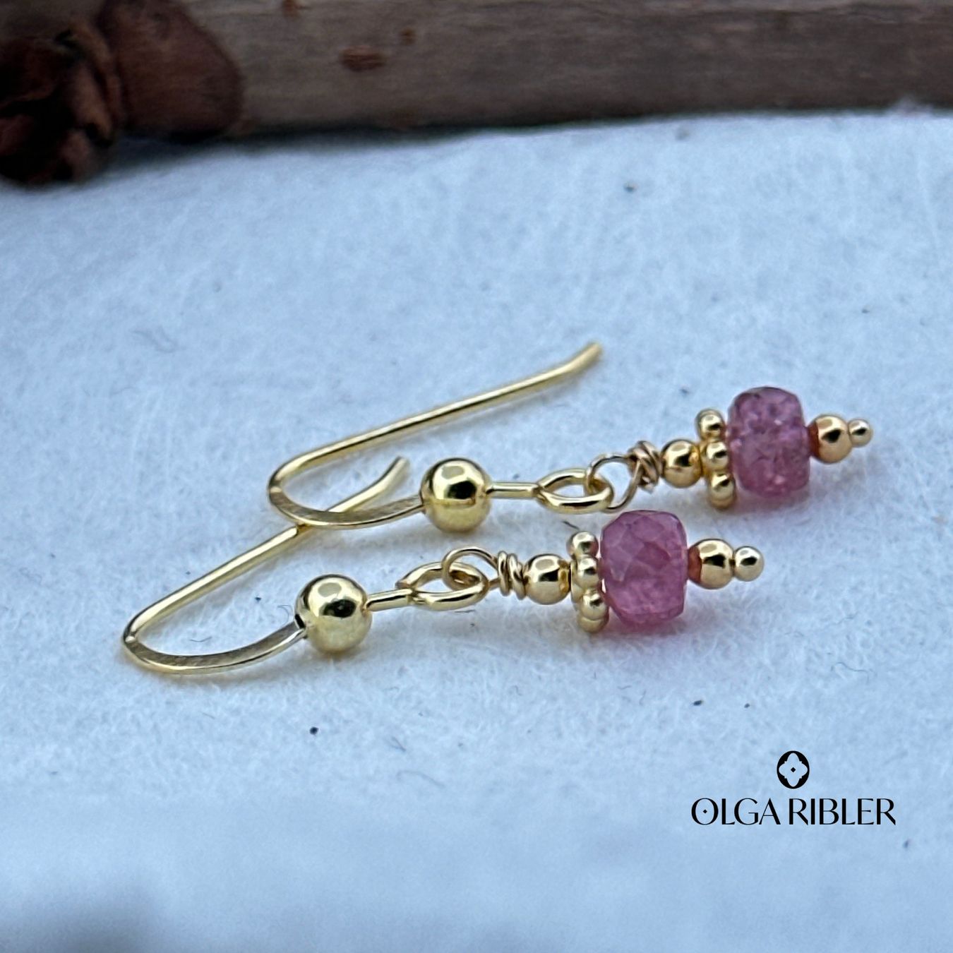 Olga Ribler Orecchini pendenti & Orecchini a lobo: Sterling Silber 925 Ohrringe mit Spinel – Nuovo (secondo la descrizione) da Luzern venduto da Schmuckoutlet 4