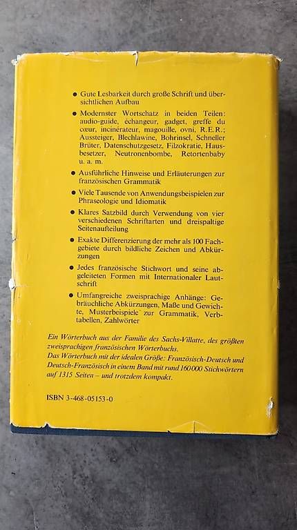 Libri: Französisch Wörterbuch – Usato da Birmenstorf AG venduto da R_C_B 1
