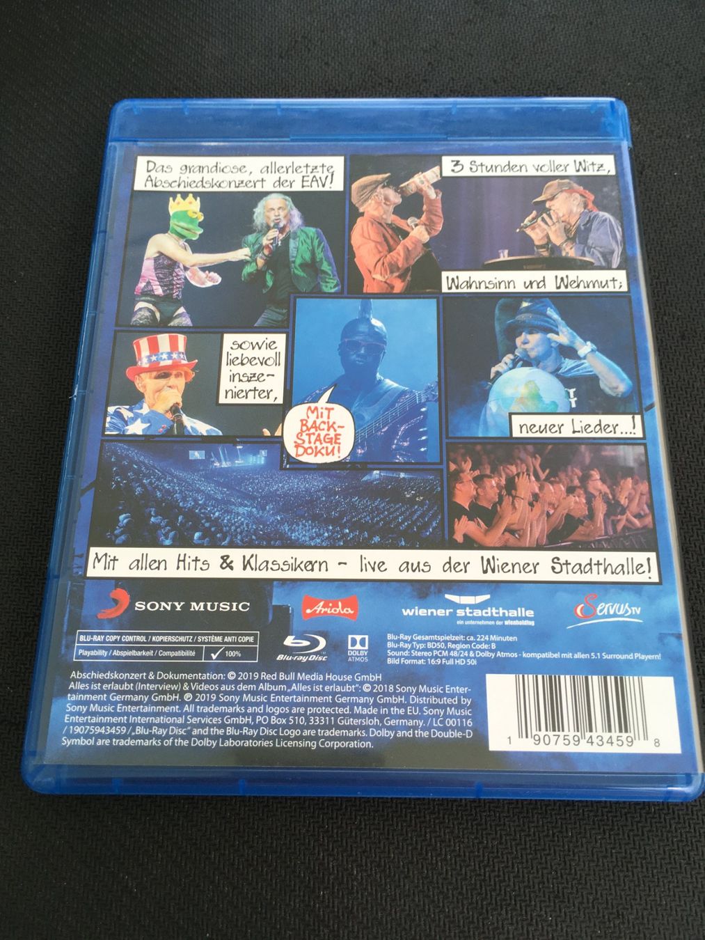 Alle DVDs: 100 Jahre EAV - Live der Abschied [Blu-ray] – Gebraucht aus St.Gallen von MedienJoe 1