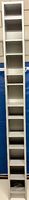 Schmales Regal IKEA: Gnedby Benno helles grau/silber (3)