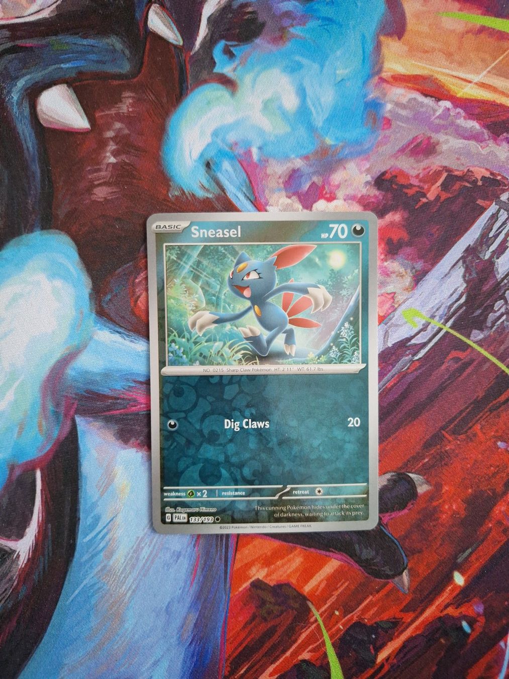 Pokémon Sammelbilder & Trading cards: Sneasel - Reverse Holo - Pokemon Paldea Evolved – Gebraucht aus Altstätten SG von GGsGameshop