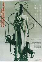 SIECLE DU CORPS MUSEE LAUSANNE 2000 Affiche originale