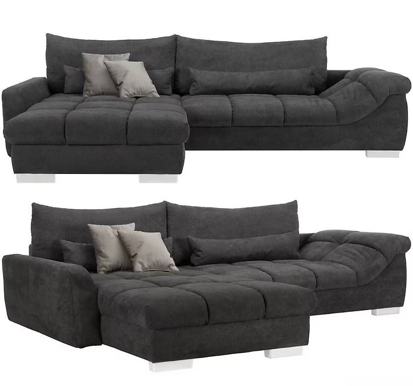Sofas: Ecksofa Waikiki In Schwarz Mikrofaser – Gebraucht aus Pratteln von dml_9xvr