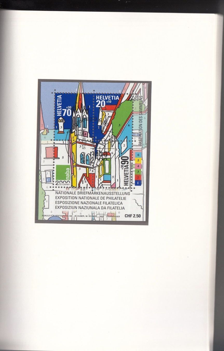 Tutti i francobolli: Die Briefmarken der Schweiz 1999,  VB ET – Usato da Bürglen TG venduto da StampGraf 9