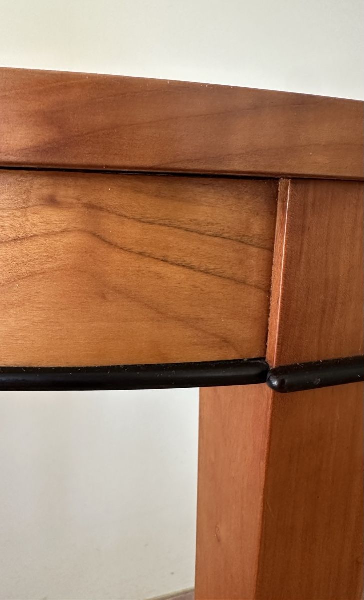 Tavoli: Biedermeier Kirschbaum Demi Lune – Usato da Gersau venduto da Sidharta7