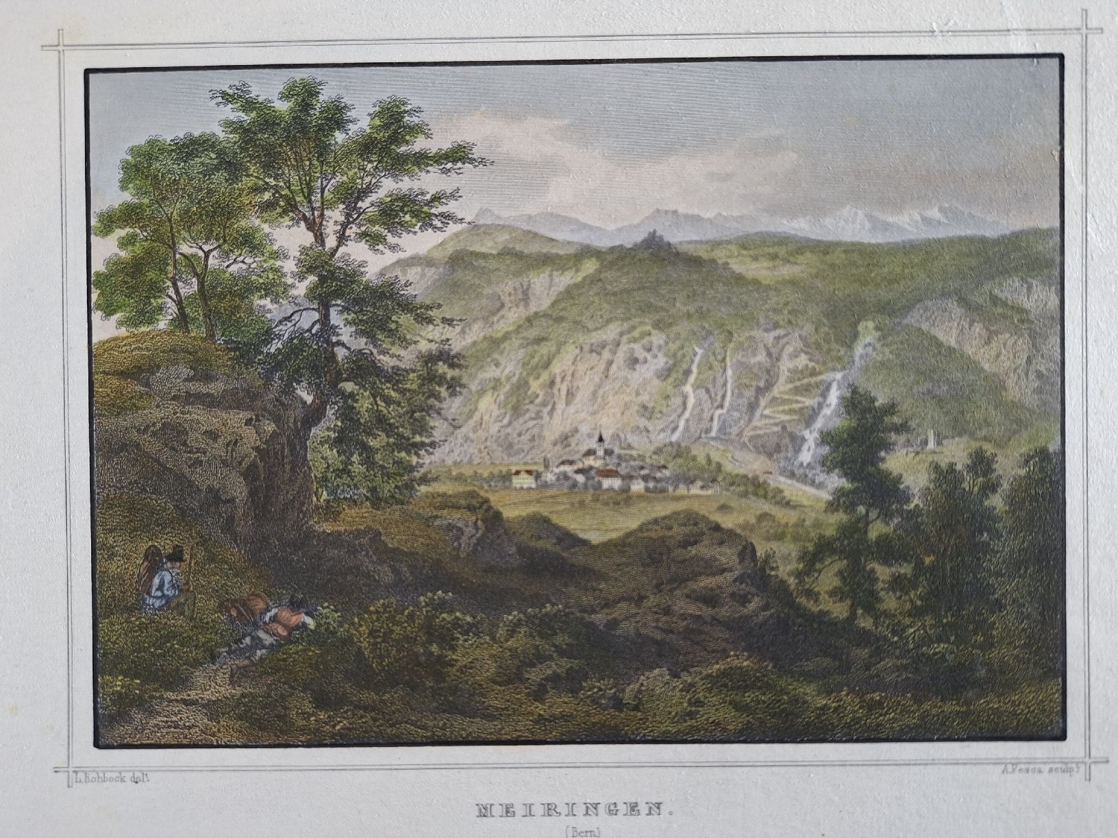 Incisioni: Lot 8, 5 Stiche  berner Oberland  – Usato da Grindelwald venduto da carro5 1