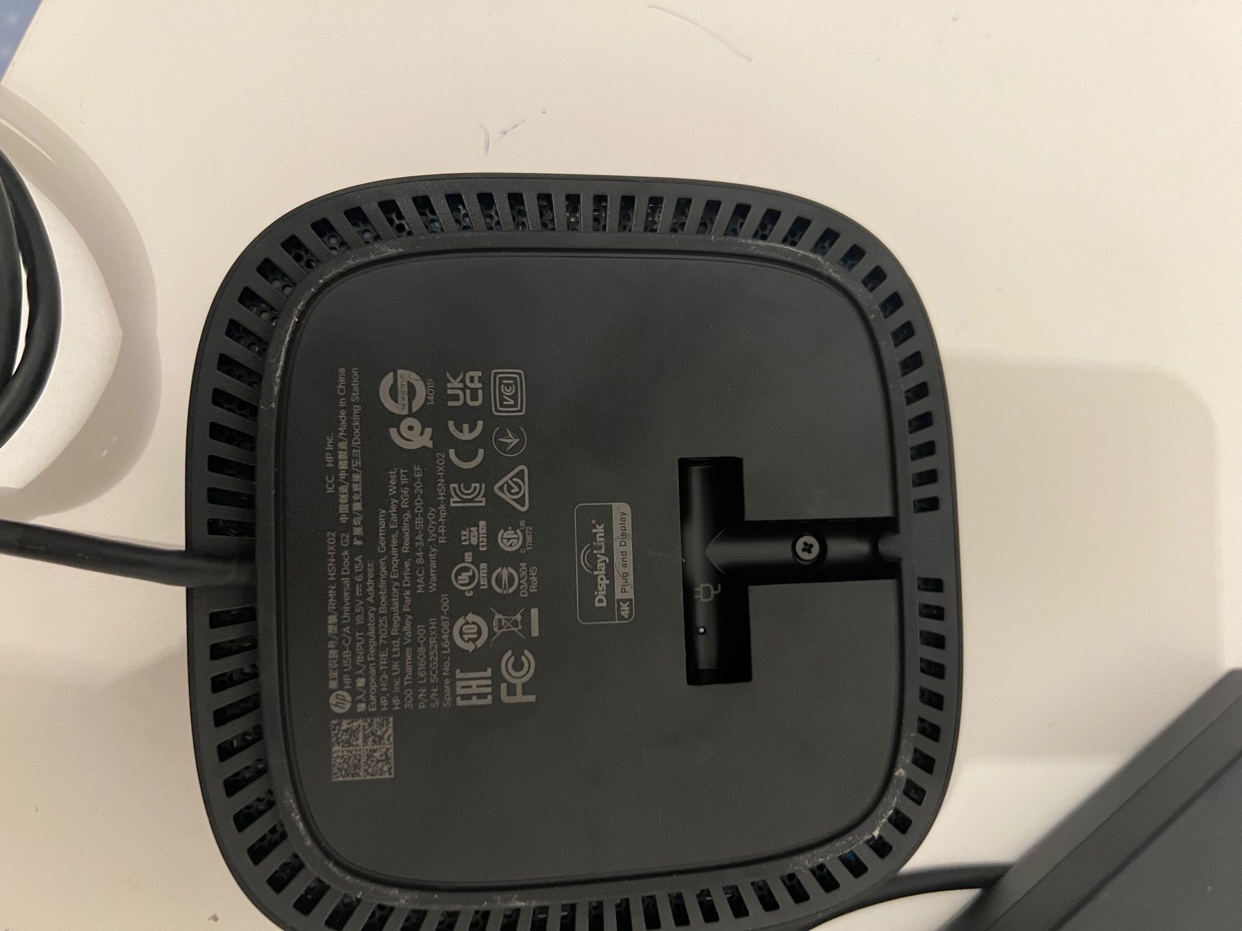 Dockingstation: HP USB-C Dock DisplayLink 4K ab 1.- CHF – Gebraucht aus Baar von meh_zg7f 4