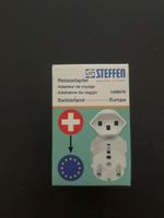 Steffen Reiseadapter Schweizer Stecker auf EU Steckdose