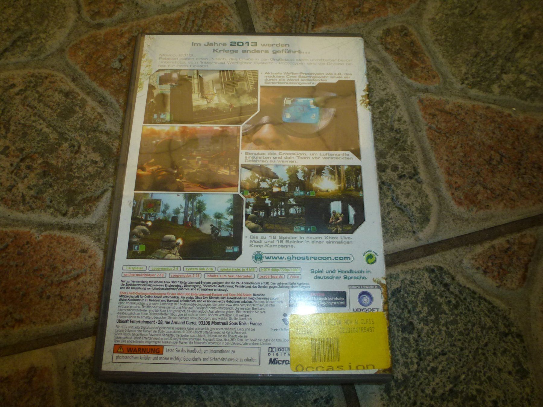 Giochi: Ghost Recon Advanced Warfighter XBOX 360 – Usato da Olten venduto da Disc-Ausverkauf 2