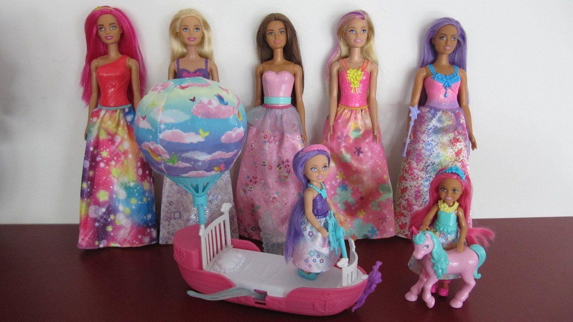 Bambole: Barbie Fantasy Set – Usato da Brunnen venduto da Kiwiland1