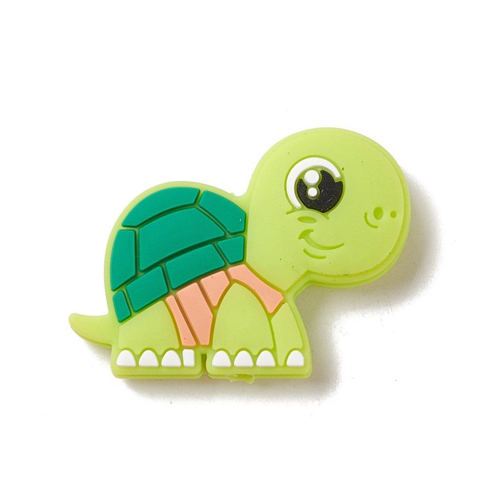 Perle (finte): Perle Silikon Schildkröte  24x34x7.5mm – Nuovo (secondo la descrizione) da Alpnachstad venduto da perlengaby 1