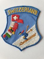 Vintage Badge Wappen Switzerland Sport ST. GALLER STICKEREI