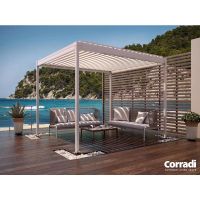 Terrassenüberdachung 350x395cm Weiss